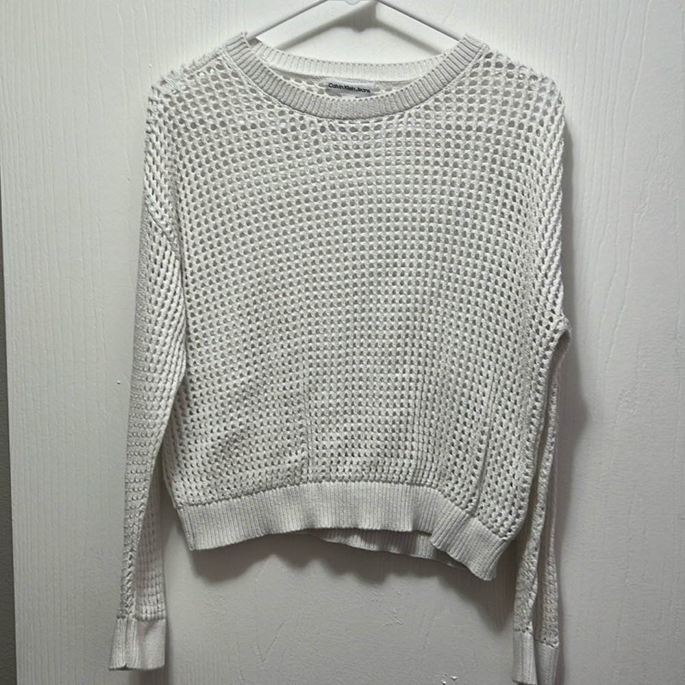 Calvin Kline Jeans Knit Sweater Size Medium